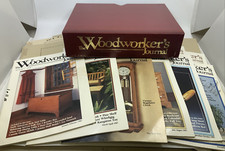 The Woodworker's Journal full years Vol 9 1985 Vol 10 1986 Vol 11 1987 