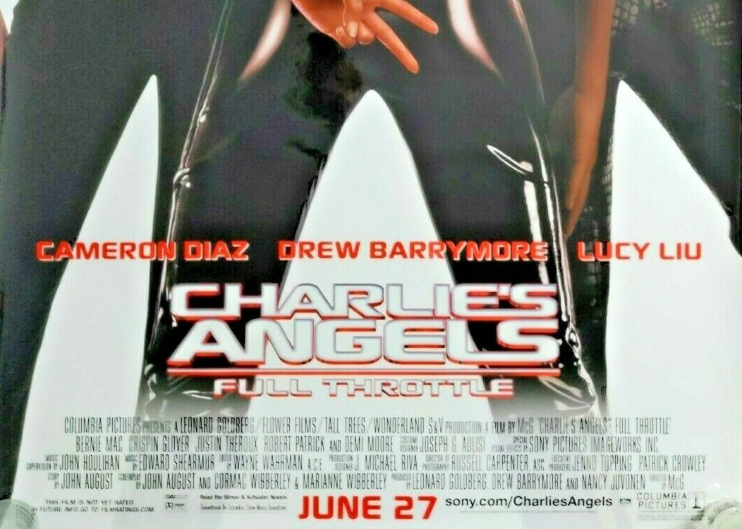 2003 - Charlie's Angels Full Throttle D/S Original Movie Poster