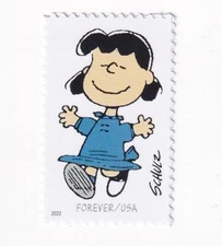 STAMP US SCOTT 5726b "Peanuts Comic Strip - Lucy" FOREVER 2022 MNH