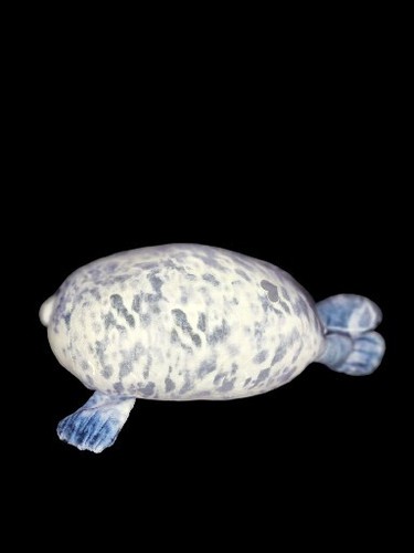 Cute Chubby Blob Ocean Baby Seal 12" Plush Stuffed Animal Very Soft No Tags VGC - Picture 2 of 3