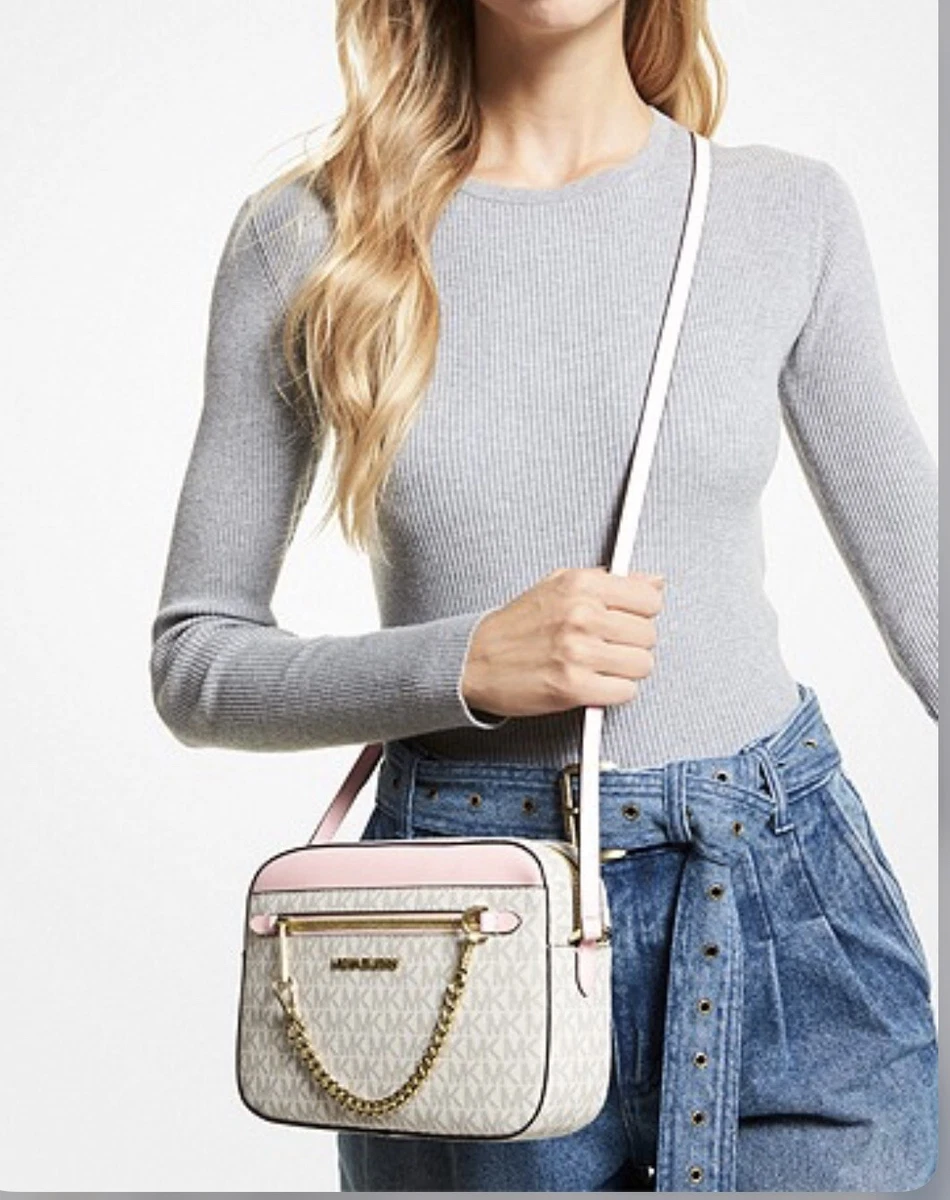 Jet Set Large Logo Crossbody Bag