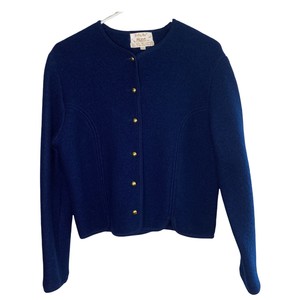 navy blue sweater jacket