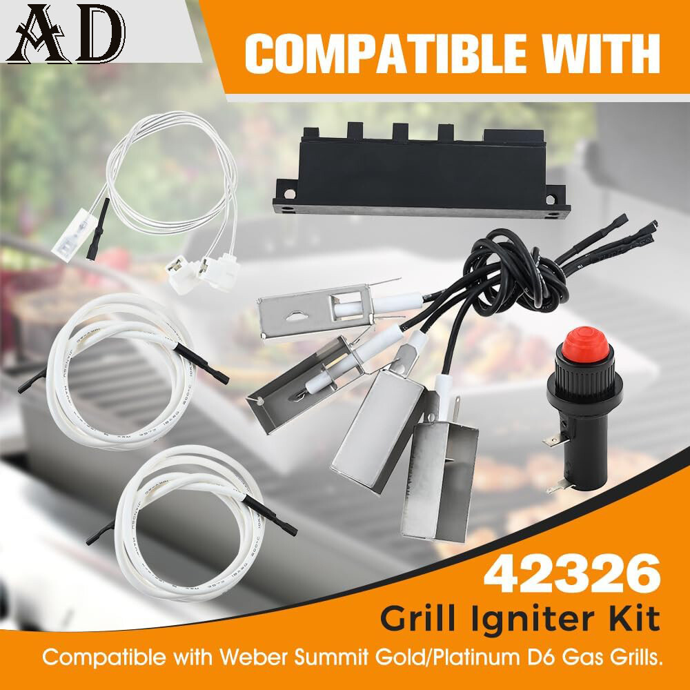 Weber Summit Platinum 42326 Grill Igniter Kit For Weber Summit