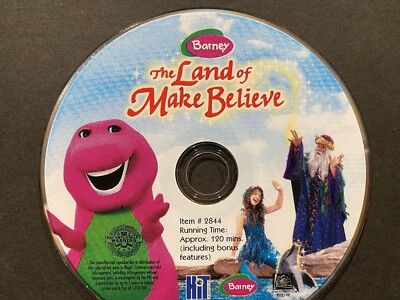 Barney The Land of Make Believe DVD Item #2844 2005 DVD