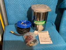 Speedaire 6Z899 Stainless Steel Paint Tank, 2.5 Gallon, 50 Psi Max, New S1K3 