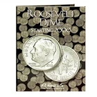 H E HARRIS Coin Folder 2941 ROOSEVELT DIME #3 2000-2025 P&D  Album/Book 10 Cent