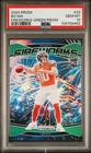 2024 PANINI PRIZM FIREWORKS #23 BO NIX FIREWORKS-GREEN PRIZM RC PSA 10