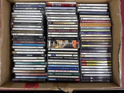 Assorted Lot of 86 Classical Music CDs Bach-Handel-Haydn-Mozart-Puccini-Vivaldi