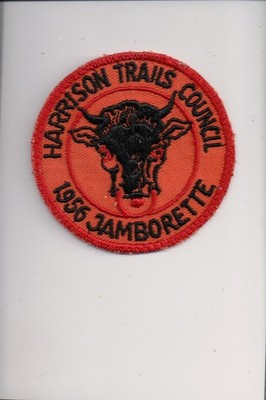1956 Harrison Trails Council Jamborette patch
