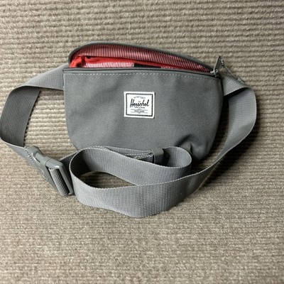 Herschel Supply Co Belt Bag Waist Pack Fanny Pack Mauve Gray Adjustable Zip