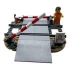 LEGO City Level Crossing 60508 Barriers Set Train Locomotive Minifigure Track Layout