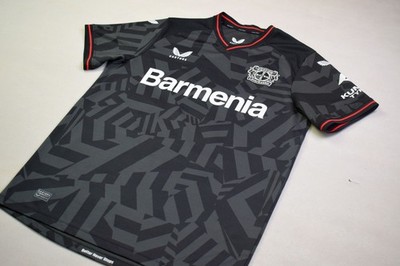 Castore Bayer Leverkusen Trikot Jersey Maglia Mailllot Camiseta Shirt Fussball L