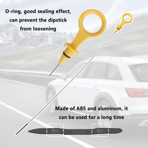 Audi A4 Oil Dipstick 2.0T OEM 06H115611E Replacement - Afbeelding 3 van 5