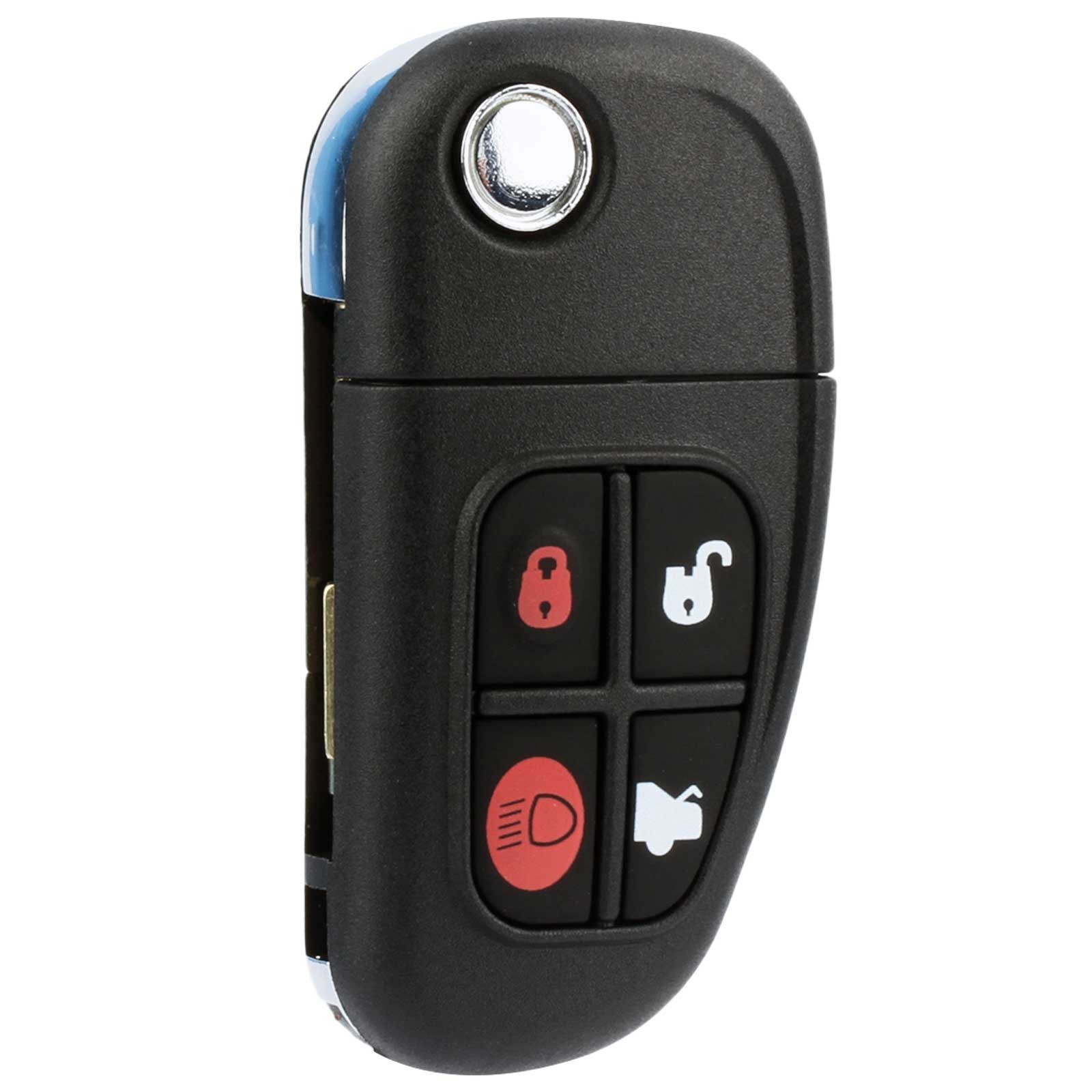 Remote Keyless Entry Car Flip Key Fob Replacement For Jaguar (NHVWB1U241)
