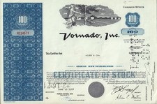 VORNADO INC Andover Kansas 1968 - Electric Fan & Household Appl. Makers