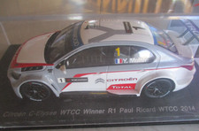 SPARK CITROEN C-ELYSEE N.1 WTCC Winner R1 PAUL RICARD 1:43 MORE LISTED SHELL