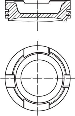 Mahle Kolben 227 PI 00108 000-image