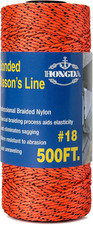 Professional Masonry String Lines, 500 Feet 18 Bonded Braided Nylon Mason Line,
