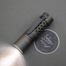 NEW! Barrel Flashlight M2JN Ti Tungsten Cerak...