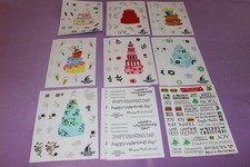 Mrs. Grossman's LOT of 18 Mixed Sheets Retired 2008 Charm City Cakes Stickers