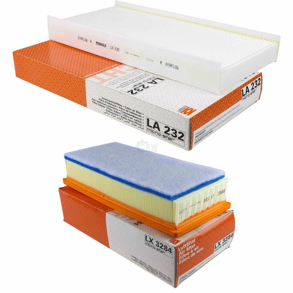 Mahle / Knecht Set Filterpaket Innenraumfilter LA 232 Luftfilter LX 3284-image