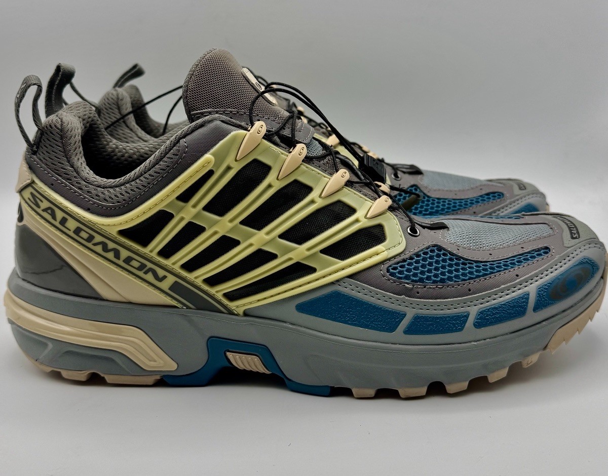 Size 13 - Salomon ACS Pro Advanced Pewter Aegean Blue | eBay