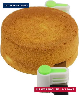 2PCS DIY Cake Slicer, Stratification Auxiliary, Bread Slice, Toast Cut, 5 Layers