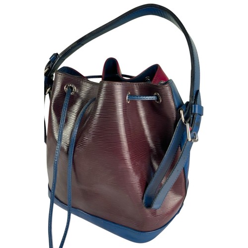 Louis Vuitton Noé Tri Color Leather Shoulder/Bucket Bag Authentic SEE PHOTOS - Picture 15 of 22
