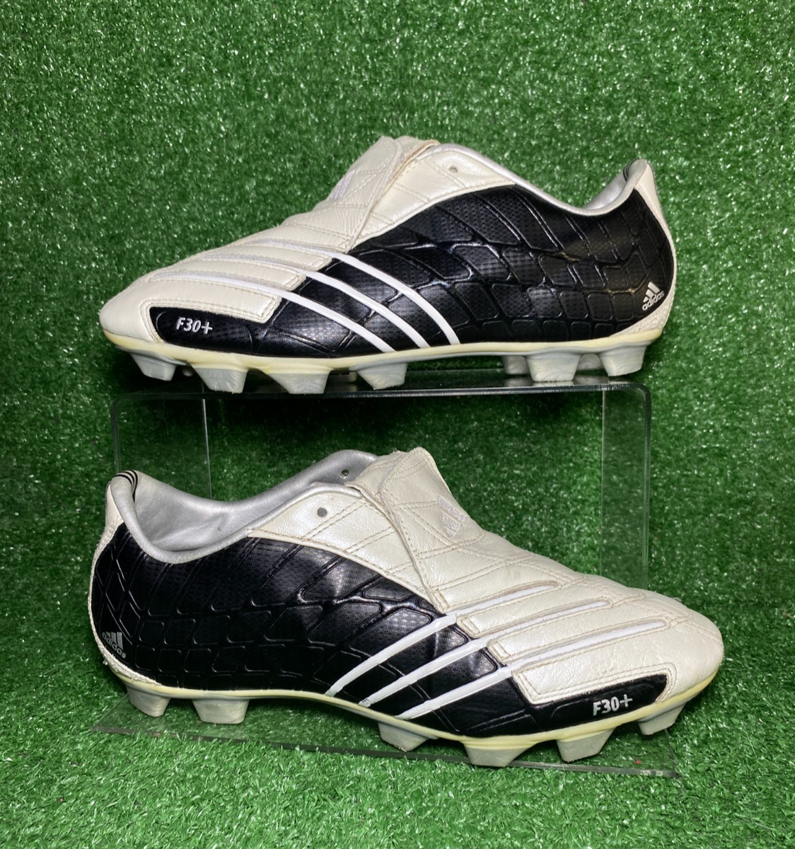 OG 2004 Adidas F50 F30+ Spider FG White Black 9.5 US Predator