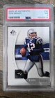 2005 SP Authentic Tom Brady PSA Grade 7 #50 7 Time Super Bowl Champ Patriots