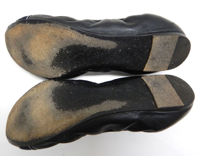 Louis Vuitton Flat Shoes EU 36 US 6 Patent Leather Black Authentic thumbnail 6