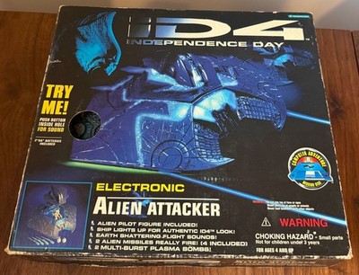 ID4 Independence Day Electronic Alien Attacker Ship 1996