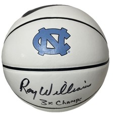 ROY WILLIAMS SIGNED NIKE NORTH CAROLINA TAR HEELS LOGO BASKETBALL UNC JSA !
