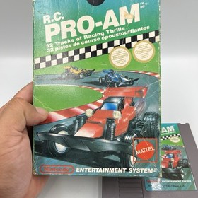 R.C. Pro-Am (Nintendo Entertainment System, NES 1988) con caja RC Pro Am