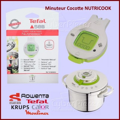 Minuteur Blanc / Rouge pour Cocotte Clipso + Précision 4.5 / 6 / 8 / 10 L Inox Seb