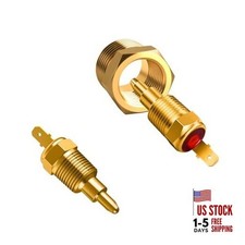3/8" NPT Thermostat Fan Switch, 200'F On - 185'F Off, Automotive Engine