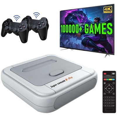 Super Console X Pro with 100000+ Games,TV & Game System in 1, Mini Retro Game...