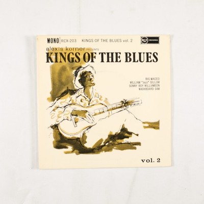 ALEXIS KORNER PRESENTS KINGS OF THE BLUES VOL. 2 - 1964 UK VINYL 7'' - VG+/VG+