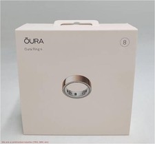 Oura Ring 4 Rose Gold - Size 8  PRE OWNED 