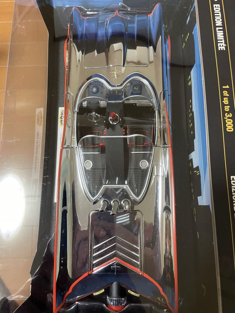 Batmobile TV series 1966 Chrome Mattel 1/18 Unopened item