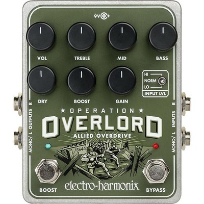 ElectroHarmonix Operation Overload Overdrive Pedal