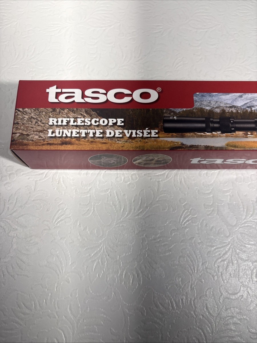 Tasco 3-7 X 20mm .22 Rifle or Air Gun Scope & Rings R37x20 for