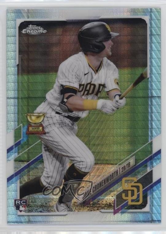 2021 Topps Chrome Prism Refractor Jake Cronenworth #49 0k5t