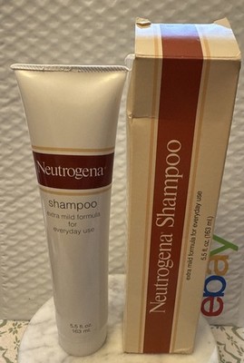 Vintage 1985 Original Neutrogena Shampoo Extra Mild 5.5 Fl Oz Prop New In Box