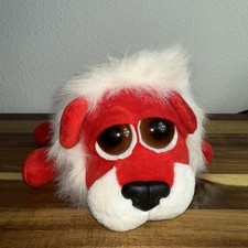 Roarke Russ Red Lion Plush Scuffed Eyes Stuffed Toy Lion