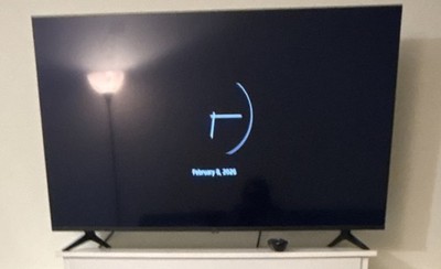 LG LED Flat Screen TV Black Display Technology Modern Sleek Design