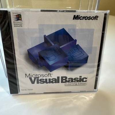 Microsoft Visual Basic 5.0 Deluxe Learning Edition  CD-ROM Disc Only Sealed