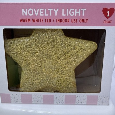 Star LED Novelty Light Warm White Indoor Night Light Decor Target