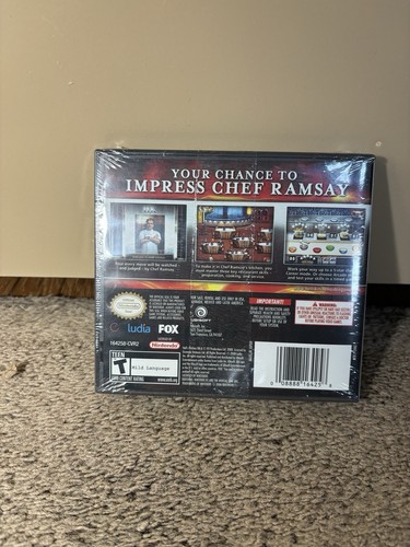 Hell's Kitchen: The Game (Nintendo DS, 2008) - Completely SEALED BRAND NEW - Picture 2 of 4