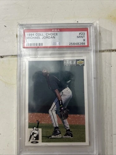 1994 Upper Deck Collector’s Choice Michael Jordan #23 PSA 9, Baseball -White Sox